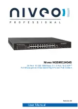 Niveo NGSME24G4S User Manual предпросмотр