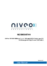 Предварительный просмотр 1 страницы Niveo NGSME48T4H User Manual