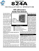 Предварительный просмотр 1 страницы Nivetec BULLETIN 824A Installation & Operation Manual