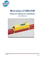 Preview for 1 page of Nivetec Micronics U1000-HM User Manual