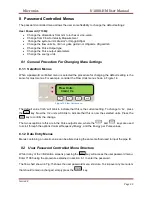 Preview for 51 page of Nivetec Micronics U1000-HM User Manual