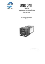 Nivetec UNICONT PMM-500 User And Programming Manual предпросмотр