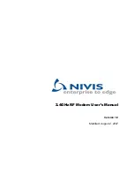 Preview for 1 page of Nivis RF-P9-06-01-01 User Manual