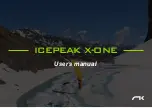 Niviuk ICEPEAK X-ONE User Manual preview