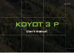 Niviuk KOYOT 3 P User Manual preview