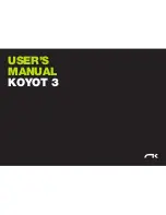 Niviuk KOYOT 3 User Manual preview