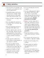 Preview for 6 page of Nivona cafefresco 410 Operating Instructions Manual