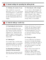 Preview for 14 page of Nivona cafefresco 410 Operating Instructions Manual