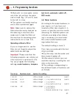 Preview for 16 page of Nivona CafeRomatica 605 Operating Instructions And Useful Tips