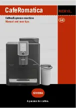 Nivona CafeRomatica NICR10 Series Manual And User Tips preview