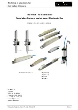 Nivus CS2 Series Technical Instructions предпросмотр