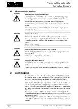 Предварительный просмотр 8 страницы Nivus CS2 Series Technical Instructions