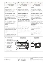 Preview for 1 page of Nivus EnerPro220Tr/20kA Operating Instructions