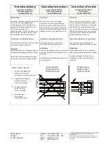 Preview for 1 page of Nivus SonicPro 3x1-24V/24V-Tr Operating Instructions