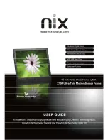 Preview for 1 page of NIX X10F User Manual