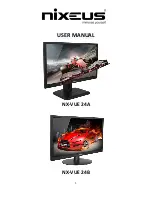 Предварительный просмотр 1 страницы Nixeus NX-VUE 24A User Manual