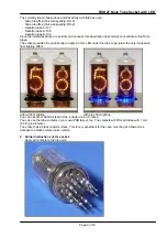 Preview for 2 page of Nixie Clock RSH27 Manual