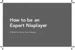 Nixplay W10F Brief Manual предпросмотр