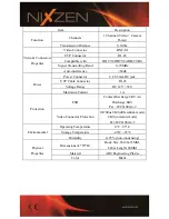 Preview for 3 page of Nixzen NX-N101PV-HD Manual