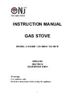 NJ CA-GB10 Instruction Manual preview