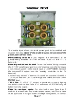 Preview for 7 page of NJD Electronics NJ250 DP10000 Manual