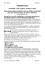 Preview for 2 page of NJD Electronics SPECTRE User Manual