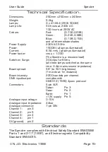 Preview for 15 page of NJD Electronics SPECTRE User Manual