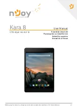 Njoy Kara 8 User Manual предпросмотр