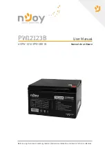 Njoy PW12123B User Manual предпросмотр