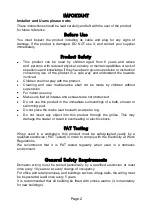 Preview for 2 page of NJS NJS400 Quick Start Manual