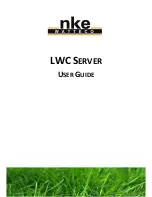 Preview for 1 page of Nke Watteco LWC Server User Manual