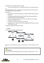 Предварительный просмотр 75 страницы NKE 90-60-359 User Manual & Installation Sheet