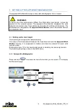 Предварительный просмотр 5 страницы NKE 90-60-398 User Manual & Installation Sheet