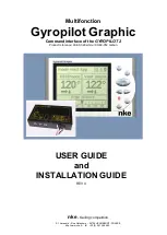 NKE Gyropilot Graphic User And Installation Manual предпросмотр