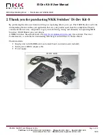 Preview for 4 page of NKK SWITCHES IS-Dev Kit-8 User Manual