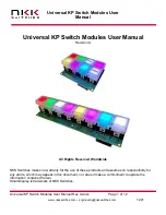 NKK SWITCHES IS-L08KP1-1S1 User Manual предпросмотр