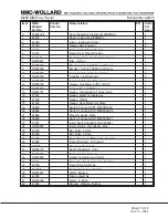 Preview for 237 page of NMC-WOLLARD MB-4 200-DF Operation, Maintenance And Parts Manual