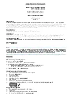 Preview for 1 page of nMedia HTPC 1000B Quick Installation Manual