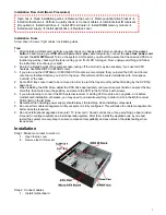 Предварительный просмотр 3 страницы nMedia HTPC 200 BA Quick Installation Manual