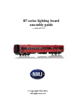 NMJ B7 series lighting board Assembly Manual preview