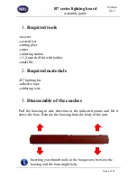 Preview for 4 page of NMJ B7 series lighting board Assembly Manual