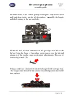 Предварительный просмотр 9 страницы NMJ B7 series lighting board Assembly Manual