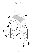 Preview for 2 page of No Butts Bin SR1551-F Assembly Instructions Manual