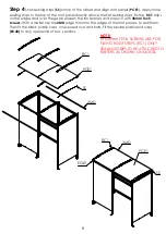 Preview for 8 page of No Butts Bin SR1551-F Assembly Instructions Manual