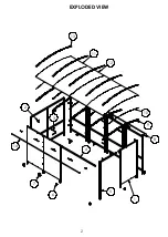 Preview for 2 page of No Butts Bin SR1556-F Assembly Instructions Manual