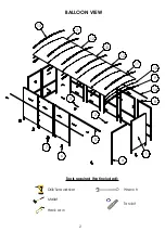 Предварительный просмотр 2 страницы No Butts Bin SR1557-F Assembly Instructions Manual