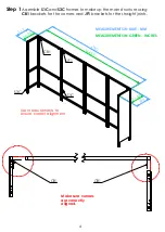 Preview for 4 page of No Butts Bin SR1585-F Assembly Instructions Manual