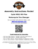 Preview for 1 page of No-Mar CYCLE HILL HD PLUS Assembly Instructions