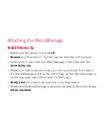 Preview for 9 page of no!no! MicroMassage Getting Started Manual