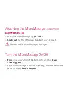 Preview for 10 page of no!no! MicroMassage Getting Started Manual